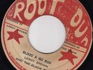 LEROY BROWN - Blood Ago Run (Rootoun) 7inch reggae pre-release