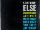 CANNONBALL ADDERLEY: Somethin’ Else BLUE NOTE 81595 UA Press VINYL LP Jazz VG+