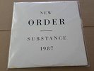 New Order LP Substance 1987 original inner sleeves Qwest W1-25621 US pressing