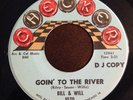 Rockabilly Garage Soul Checker 45 DJ Copy Bill & Will  Goin To The River NM-