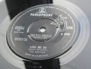 THE BEATLES  ORIGINAL  1963  BLACK  PARLOPHONE  45  LOVE ME DO   SOLD IN UK TEXT
