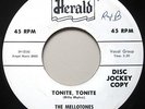 MELLOTONES   Tonite Tonite  ORIG '57 GROUP DOO-WOP Herald  WLP PROMO   VG+  HEAR