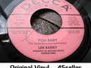 ? Len Barry PROMO 'You Baby' In-Demand Northern Soul 45 HEAR