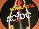AC/DC POWERAGE UK LP PICTURE DISC RARE ATLANTIC VINYL BON SCOTT RIFF RAFF PIC