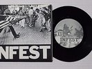 INFEST Infest EP 45 Self Release IF-001 US 1988 NM- GREAT ORIG W/ POSTER