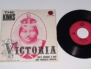 The Kinks: Victoria & She´Bought A Hat: Rare French Single 1969 im Originalcover
