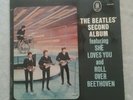 THE BEATLES SECOND ALBUM ODEON ZTOX 5558 German Exp TELDEC HOLY GRAIL UBER RARE