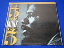 Monk - 5 BY 5 - Riverside 12-305 MONO DG “SEALED” NOS