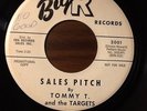 Tommy T and The Targets-Sales Pitch-Big R Records Promo 2001. VG++