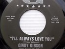 CINDY GIBSON I'll always love you / a lovely summer night NORTHERN SOUL 45 e6138