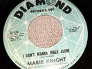 Northern Soul Popcorn MARIE KNIGHT - I Don't wanna walk alone - DIAMOND listen