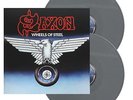SAXON Wheels Of Steel 2012 UK Deluxe limited edition grey vinyl 2LP SEALED / NEW