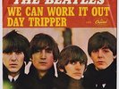 RARE VINT 1965 BEATLES PICTURE SLEEVE & RECORD WE CAN WORK IT OUT & DAY TRIPPER