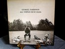 GEORGE HARRISON “ALL THINGS MUST PASS” 3 LP APPLE BOX SET with POSTER   NM VINYL
