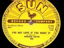 SUN 286-78 rpm Warren Smith 