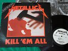 Metallica - Kill 'Em All + Poster RARE BRAZIL LP Megaforce MRI069