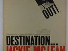 Jackie McLean - Destination Out LP - Blue Note - BST 84165 Stereo DG RVG NY USA