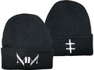 MARILYN MANSON - MM LOGO - OFFICIAL BEANIE HAT / SKI HAT