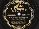 Victor #22525: Bernie Cummins-In My Heart-It's You/J. Johnson-Sittin' Rainbow E-