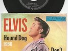 Elvis Presley 7“ Single 45 Hound Dog / Don´t Be Cruel D Jahreszahl Cover 1956