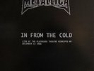 Metallica - In from the cold, Black vinyl