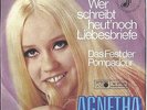 AGNETHA FÄLTSKOG -ABBA ,WER SCHREIBT HEUT NOCH LIEBESBRIEFE RARESINGLE IN GERMAN
