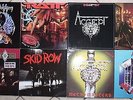 Heavy metal : 8 albums vinyles 33 tours (voir le descriptif) Skid Row, Accept...
