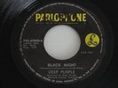 DEEP PURPLE black night/speed king VERY RARE 1970 PARLOPHONE PHILIPPINES 7