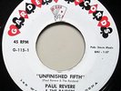 PAUL REVERE & RAIDERS   Unfinished Fifth/Ride   TITTYSHAKER / ROCKABILLY ROCKER