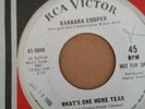 Barbara Cooper - What's one more tear