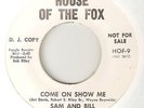 SAM AND BILL Come On Show Me HOUSE OF THE FOX PROMO  NORTHERN SOUL 45