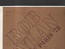 BOB DYLAN - live in paris '78 LP