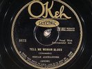 78 RPM -- Texas Alexander (with King Oliver), Okeh 8673, E- / V+ Blues - Jazz