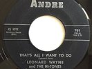 LEONARD WAYNE AND THE HI-TONES 