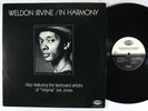 WELDON IRVINE In Harmony LP on Luv N' Haight VG++/NM