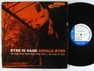 DONALD BYRD Byrd In Hand LP on Blue Note 63rd DG mono