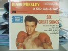 KID GALAHAD USA EPA 4371 ORANGE LABEL FINAL ISSUE - ELVIS PRESLEY