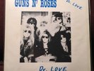 Guns N' Roses Dr. Love Live 2 Lp Private Press Germany Import 1987 Toasted