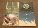4 x ELO LPs: FACE THE MUSIC, TIME, A NEW WORLD RECORD, & SECRET MESSAGES