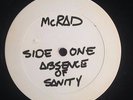 McRad ?– Absence Of Sanity   lp TEST PRESSING