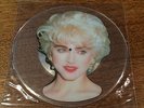 MADONNA:Interview. RARE UK UNCUT Shaped Picture Disc.