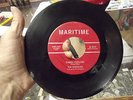 THE STONEMEN Extremely RARE CANADIAN 45 RPM  MARITIME Label - FADED COLORS - NR