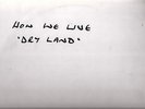 How We Live ?  Dry Land CBS 450618 WHITE LABEL Test Press VINYL LP  Marillion