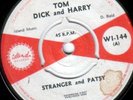 STRANGER & PATSY - TOM DICK AND HARRY - ISLAND