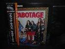 Black Sabbath Sabotage Japan TOUR ED LP BLACK OBI INSERT NM