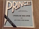 Prince - I Wanna Be Your Lover UK 7