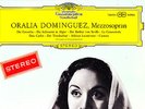 DGG RED STEREO TULIP STICKER - ORALIA DOMINGUEZ - MEZZOSOPRAN - NM