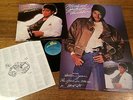 Michael Jackson PROMO POSTER + insert Thriller Australian 12