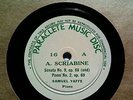 1942 SAMUEL YAFFE Piano SCRIABIN SONATA NO 9  Op 68 POEM O69 PARACLETE RECORD 78
