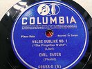 1938 EMIL von SAUER Franz Liszt Pupil PIANO Valse Oubliee No 1 CONSOLATION 3 78